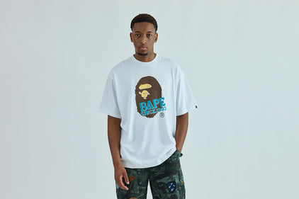 STENCIL FONT APE HEAD RELAXED FIT TEE