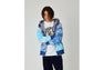 PAISLEY PATTERN SHARK FULL ZIP HOODIE