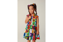 BABY MILO PATCHWORK OPEN COLLAR SHIRT DRESS