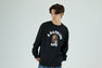 GO APE POINTER COLLEGE CREWNECK BAPEC