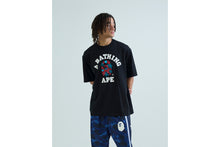METALLIC BAPE STA COLLEGE RELAXED FIT TEE