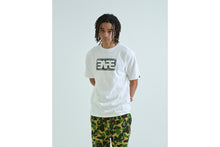 1ST CAMO BAPE ROUND BOX LOGO TEE