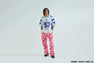 SOLID CAMO JACQUARD MESH CROPPED FIT FOOTBALL JESEY
