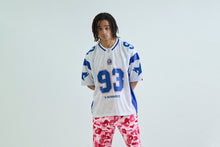 SOLID CAMO JACQUARD MESH CROPPED FIT FOOTBALL JESEY