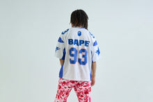 SOLID CAMO JACQUARD MESH CROPPED FIT FOOTBALL JESEY