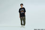 BAPE STA COLLEGE RELAXED FIT TEE #1