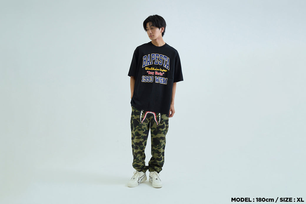 ★激レア★ APE シャーク ハーフパンツ M スウェット ショーツ kaws ape アベイシングエイプ KAWS スウェットパンツ ハーフパンツ APE BAPE
