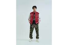 BAPE NYLON VARSITY JACKET