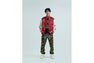 BAPE NYLON VARSITY JACKET