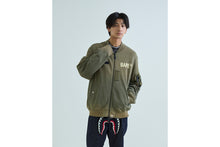 BAPE SWEAT BOMBER JACKET