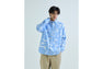 SOLID CAMO ONE POINT RELAXED FIT LS SHIRTS