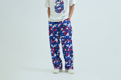 STA STRIKE CAMO LOOSE FIT TRACK PANTS
