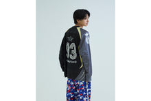 MULTI LOGO RELAXED FIT FOOTBALL LS JERSEY