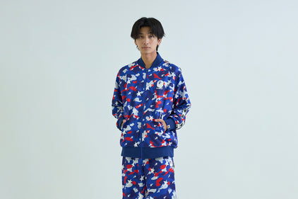 STA STRIKE CAMO RELAXED FIT TRACK JACKET