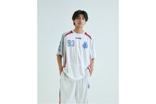 APA FRAME PATTERN MULTI LOGO RELAXED FIT FOOTBALL JERSEY