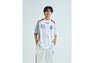 APA FRAME PATTERN MULTI LOGO RELAXED FIT FOOTBALL JERSEY