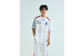 APA FRAME PATTERN MULTI LOGO RELAXED FIT FOOTBALL JERSEY
