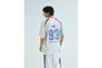 APA FRAME PATTERN MULTI LOGO RELAXED FIT FOOTBALL JERSEY