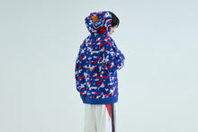 STA STRIKE CAMO SHARK RELAXED FIT FULL ZIP HOODIE