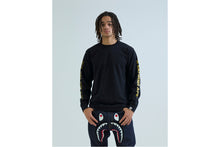 BAPE CARD GRAPHIC LONG SLEEVE TEE BAPEC