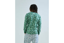 BAPE CARD CAMO COLLEGE LONG SLEEVE TEE BAPEC
