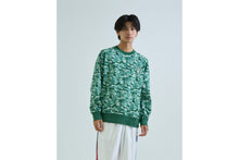 BAPE CARD CAMO COLLEGE ONE POINT SWEATSHIRT BAPEC