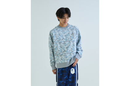 BAPE CARD CAMO COLLEGE ONE POINT SWEATSHIRT BAPEC