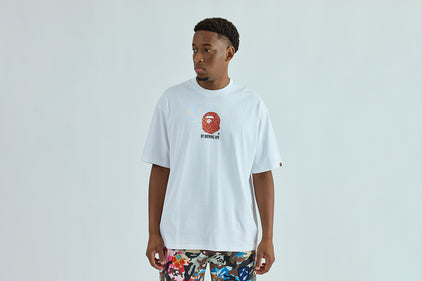 STRAWBERRY BY BATHING APE RELAXED FIT TEE