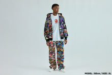 CRAZY PATCH SHARK FULL ZIP HOODIE