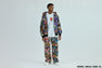 CRAZY PATCH SHARK FULL ZIP HOODIE