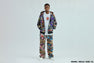 CRAZY PATCH SHARK FULL ZIP HOODIE
