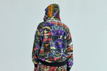 CRAZY PATCH SHARK FULL ZIP HOODIE