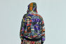 CRAZY PATCH SHARK FULL ZIP HOODIE