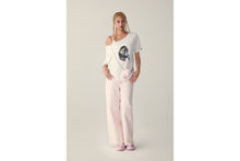 MULTI LOGO CUTOUT OVERSIZED TEE