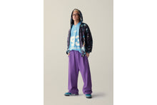 OVERALL PRINT CREASE HOODED JACKET