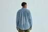 ONE POINT LINE CAMO JACQUARD DENIM LS SHIRT