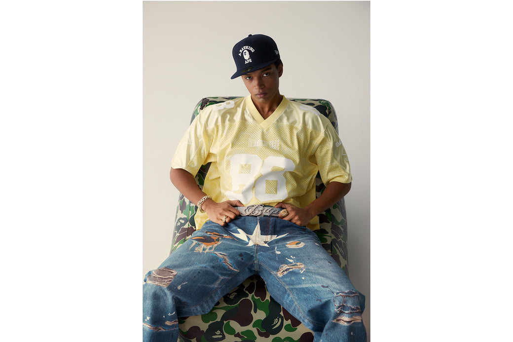 帽子 GLOW IN THE DARK COLLEGE NEW ERA 59FIFTY GLOW IN THE DARK COLLEGE NEW ERA 59FIFTY CAP | bape.com