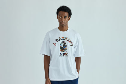 HYBRID CAMO COLLEGE RELAXED FIT TEE