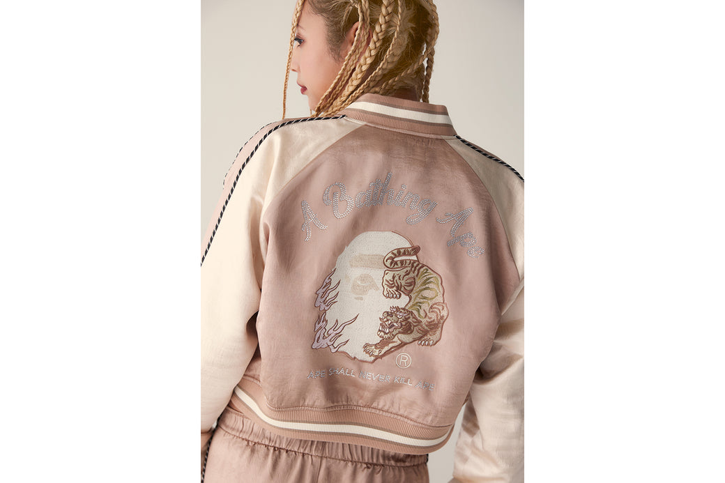 MULTILOGO CROPPED SOUVENIR JACKET | bape.com