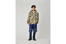 COLOR CAMO REFLECTIVE RIPSTOP SHARK FULL ZIP JACKET