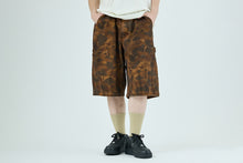SOLID 1ST CAMO GARMENT DYED RELAXED FIT WORK SHORTS