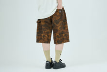 SOLID 1ST CAMO GARMENT DYED RELAXED FIT WORK SHORTS