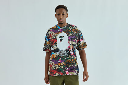 HYBRID CAMO BY BATHING APE RELAXED FIT TEE