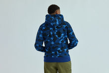 COLOR CAMO PULLOVER HOODIE