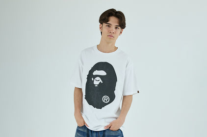 LINE CAMO BIG APE HEAD TEE