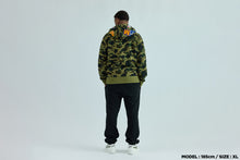 1ST CAMO SHARK FULL ZIP HOODIE