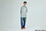 BRUSH COLLEGE RELAXED FIT TEE
