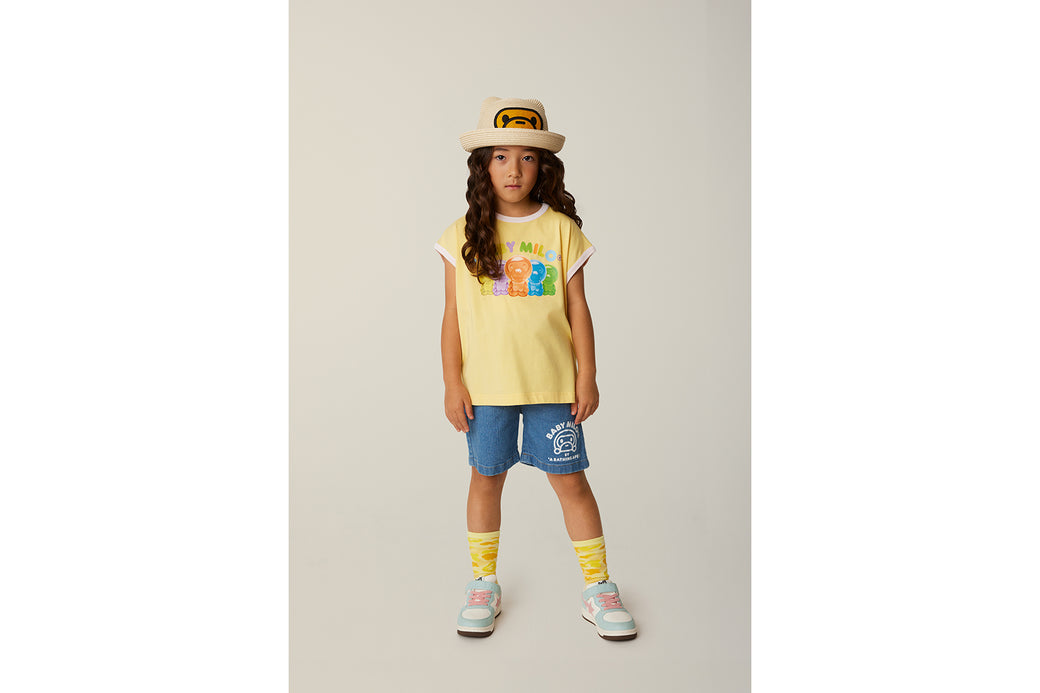 BABY MILO 10 OZ DENIM SHORTS | bape.com