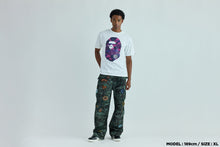 COLOR CAMO BIG APE HEAD TEE