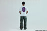 COLOR CAMO BIG APE HEAD TEE